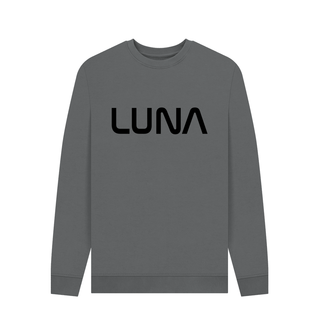 Slate Grey Mens LUNA Sweater