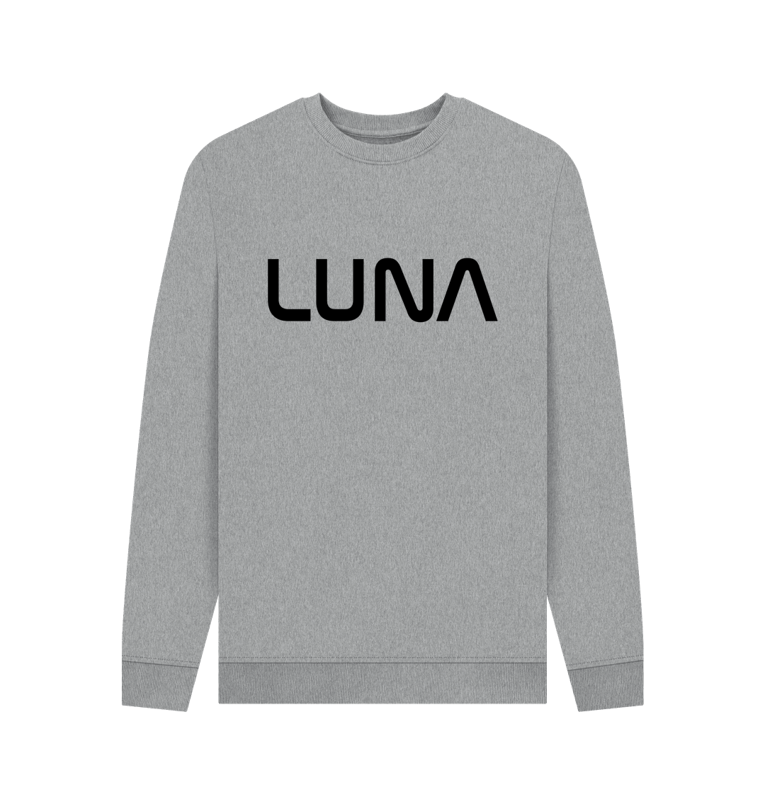 Light Heather Mens LUNA Sweater