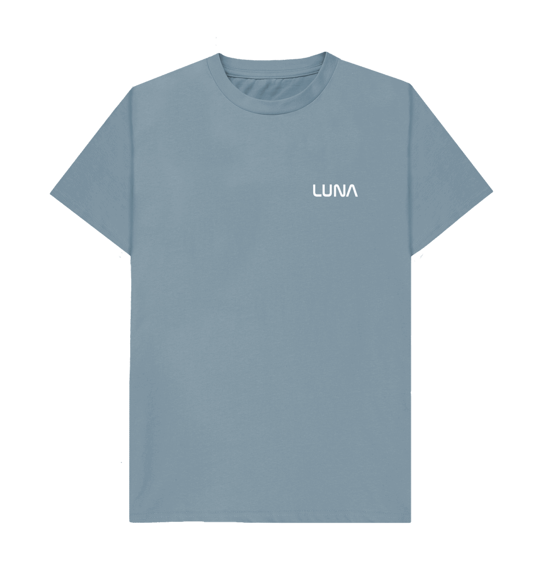 Stone Blue Mens Beamed Alien Tee