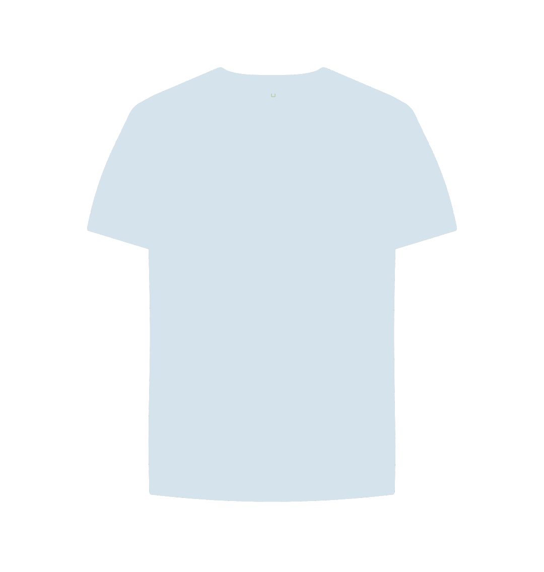 Sky Blue Womens Relaxed Fit Astro Tee