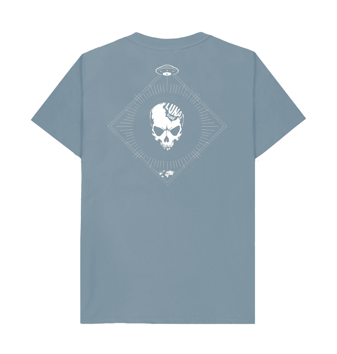 Mens Beamed Alien Tee Back Logo