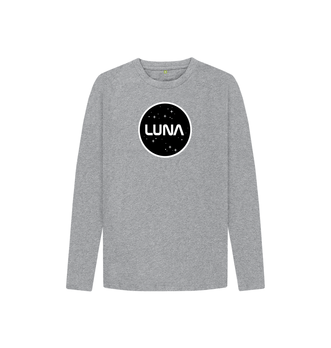 Athletic Grey Kids Luna Constellation Long Sleeve Tee
