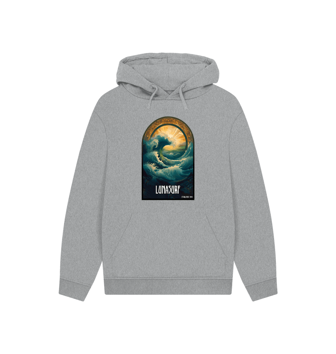 Athletic Grey Printed Hoody