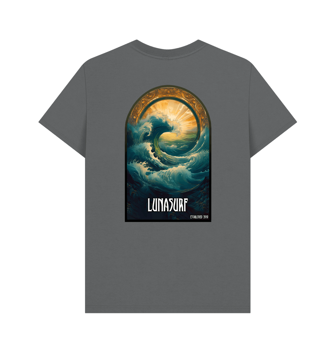 Slate Grey Printed T-shirt