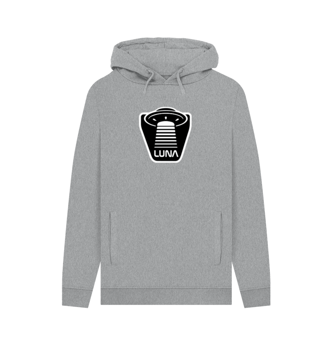 Light Heather Mens UFO Beam Hoodie