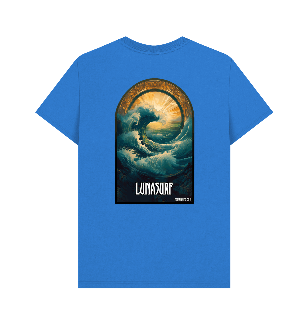 Bright Blue Printed T-shirt