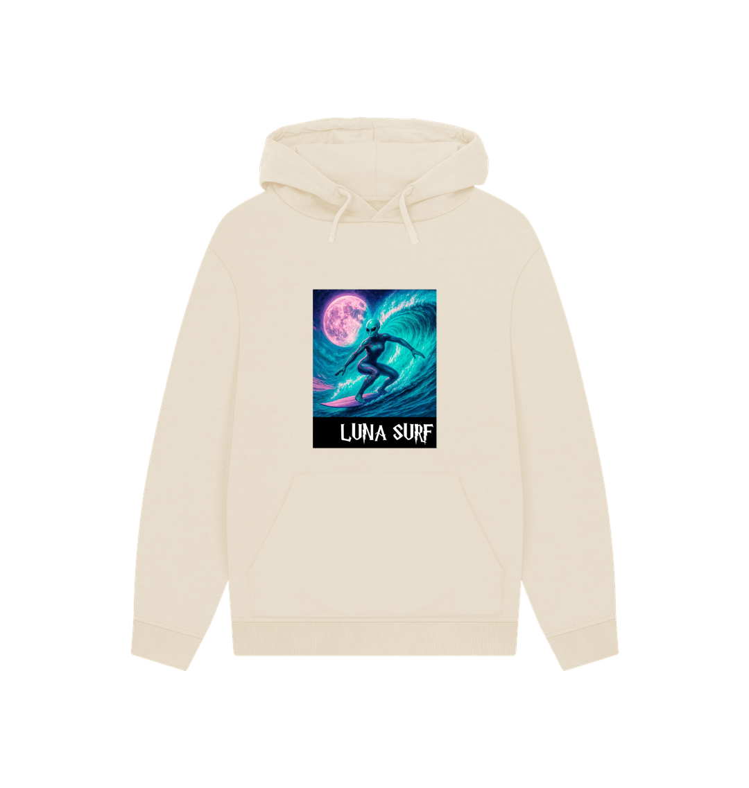 Oat Printed Hoody Front