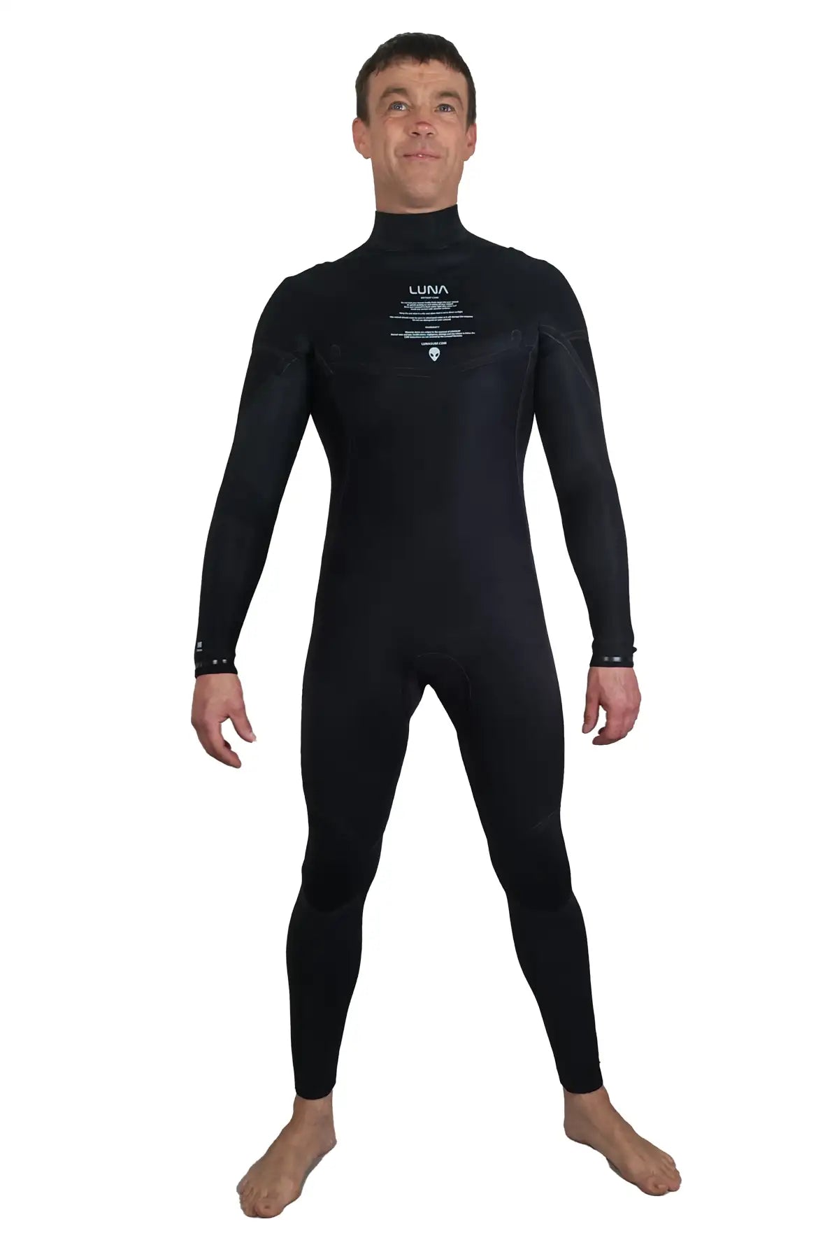 Stealth Core-X 3/3 Arc Zip Mens Black Wetsuit Yamamoto