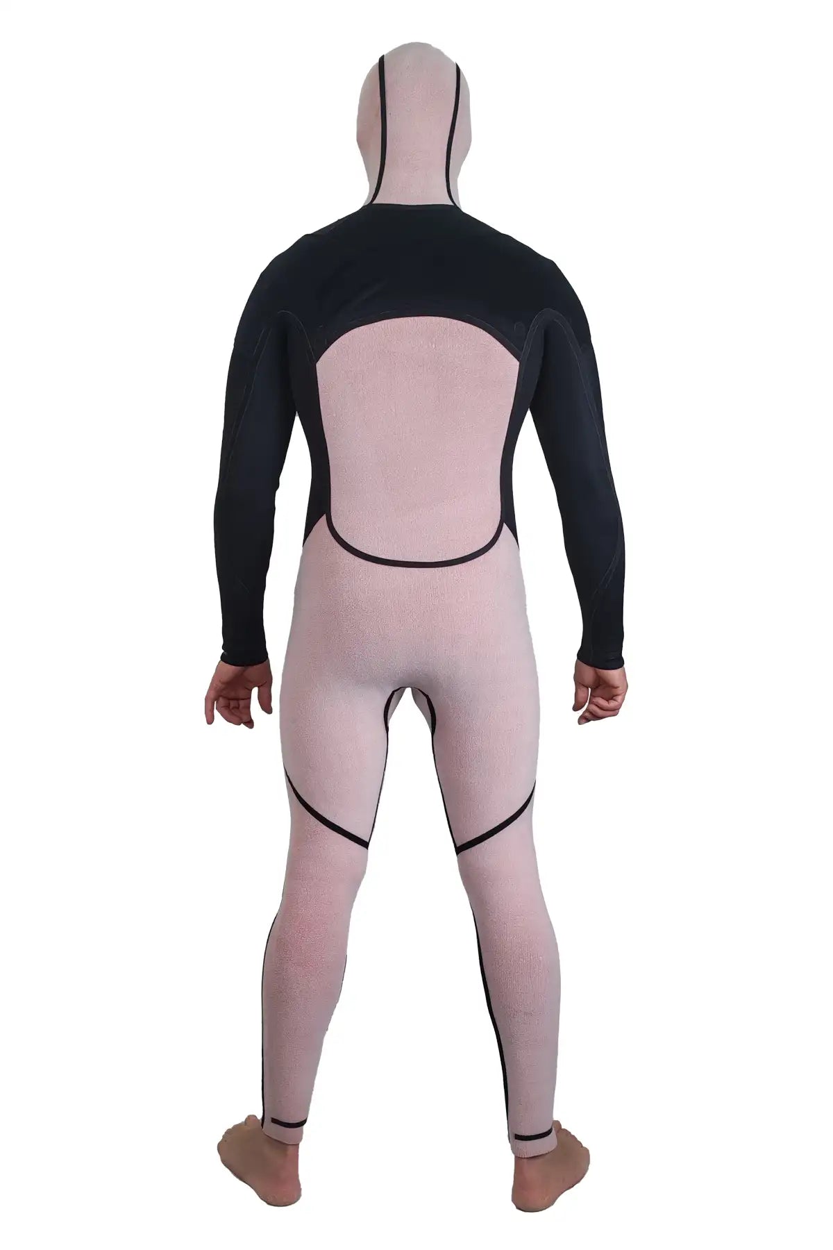 Stealth Core-X 5/4 Hooded Arc Zip Mens Black Wetsuit Yamamoto