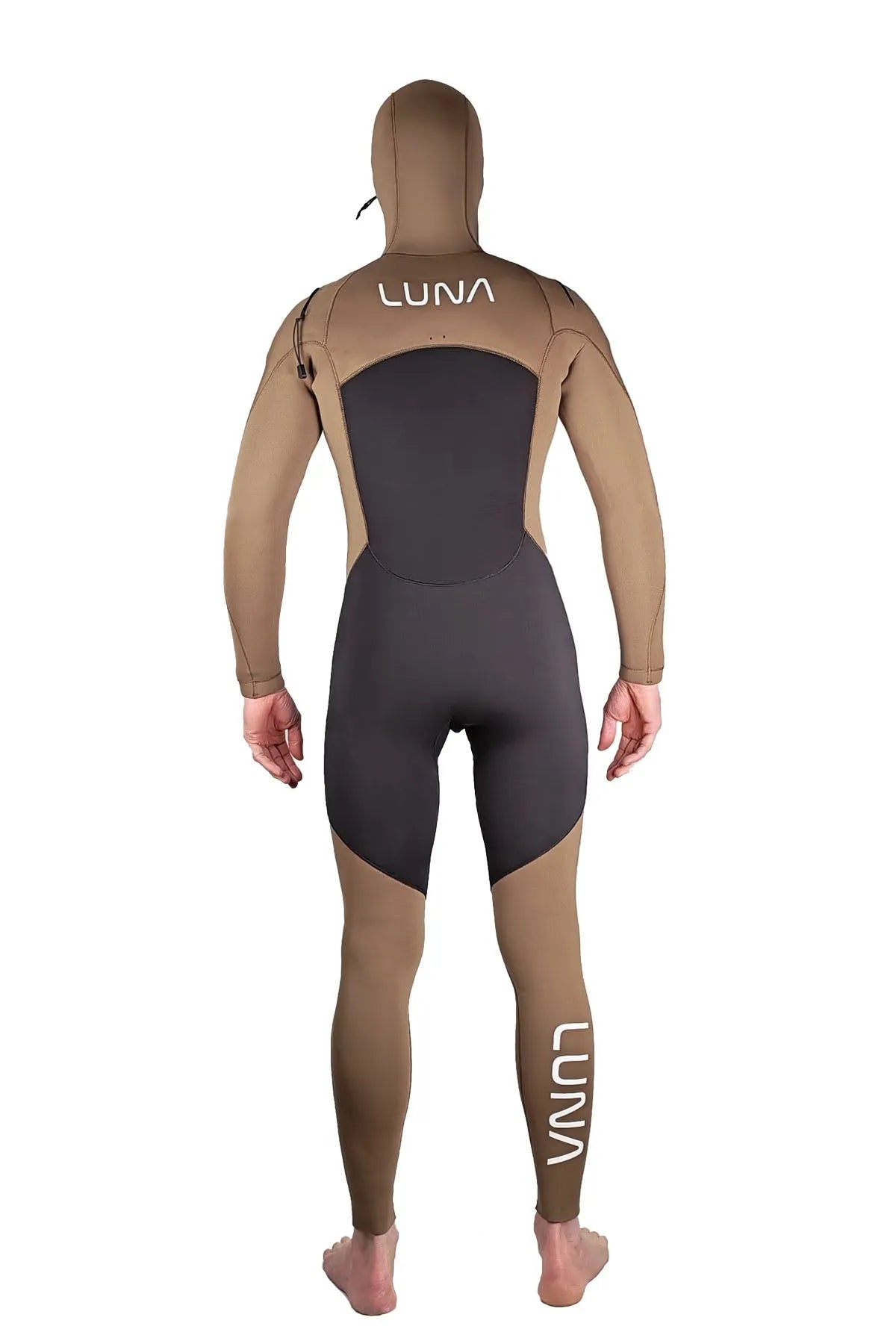mens 6.4mm wetsuit back