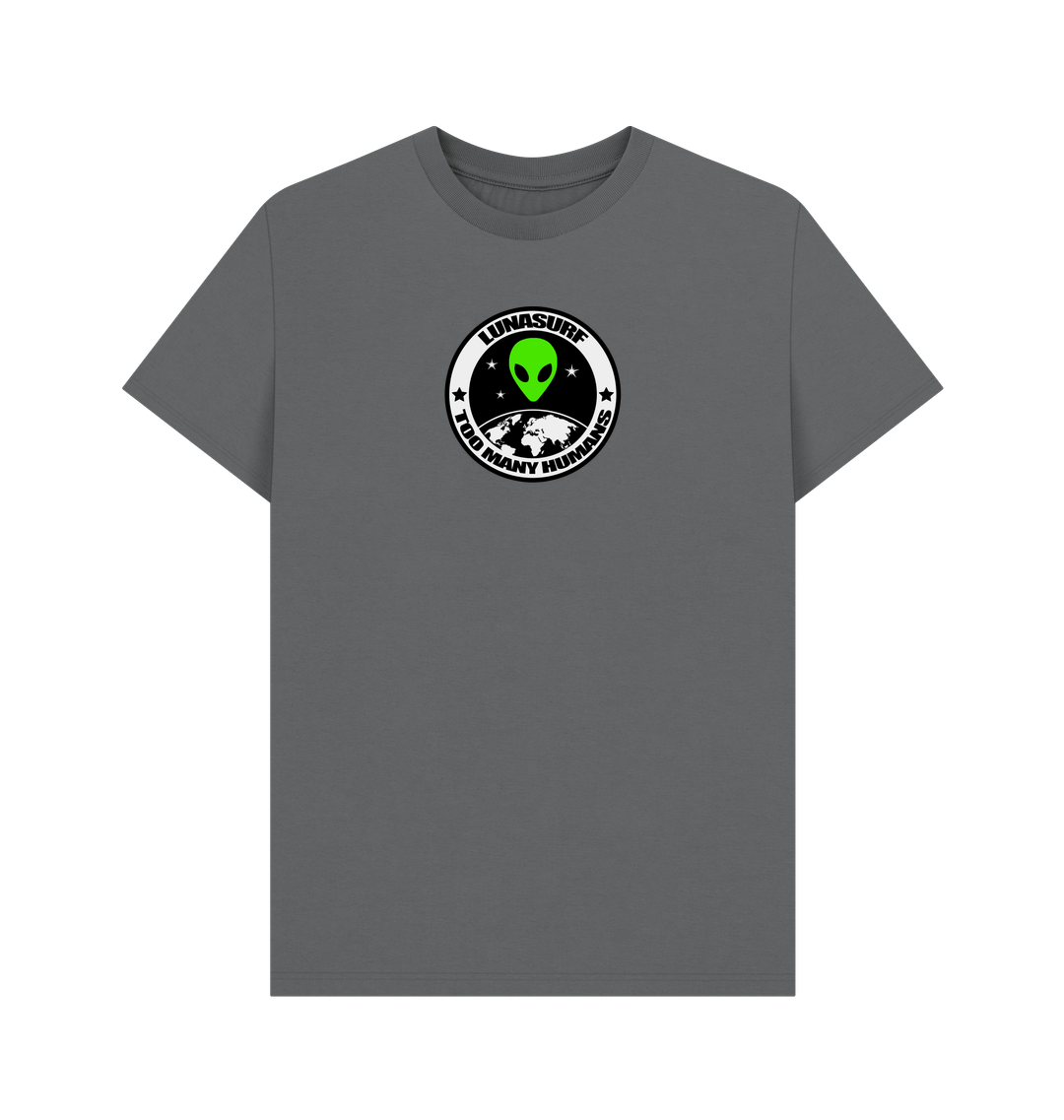 Slate Grey Printed T-shirt