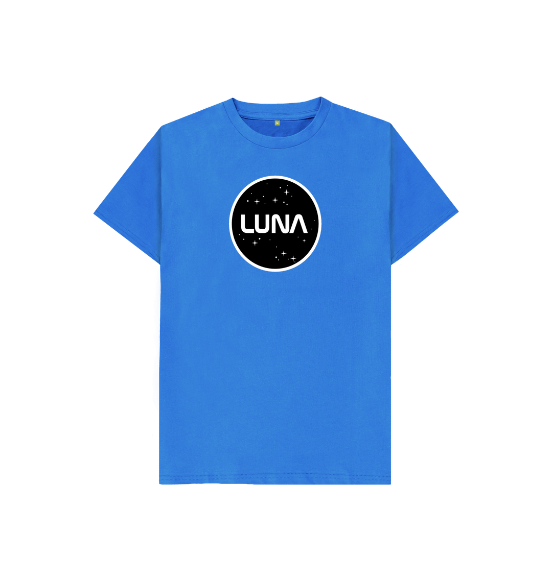 Bright Blue Kids Luna Constellation Tee