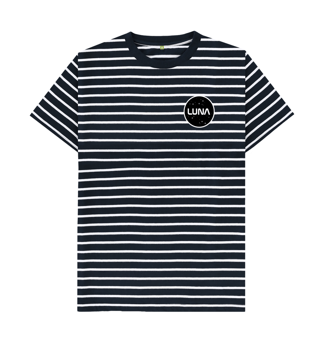 White Stripes Printed Premium T-Shirt