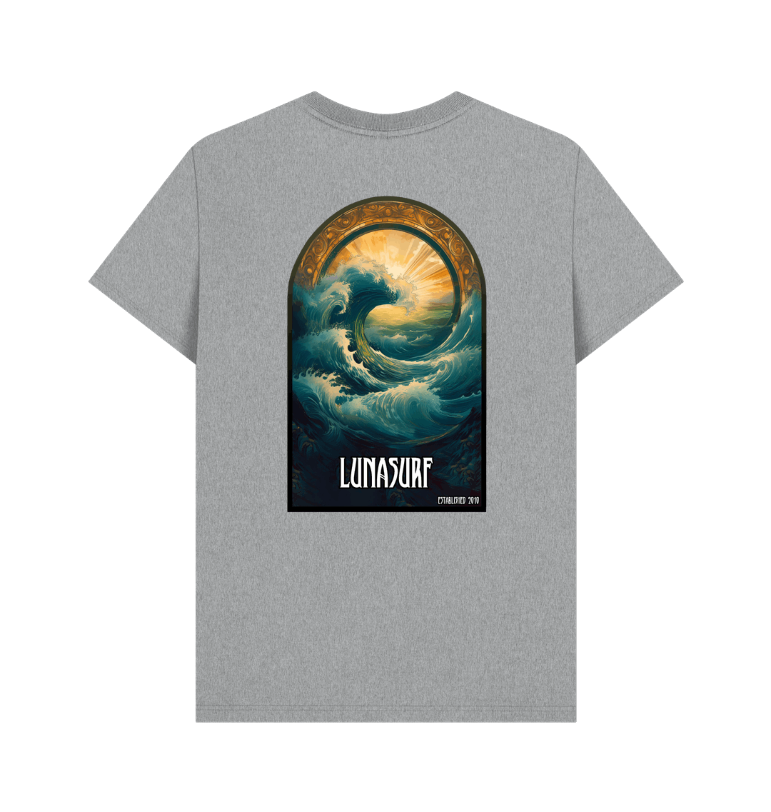 Athletic Grey Printed T-shirt