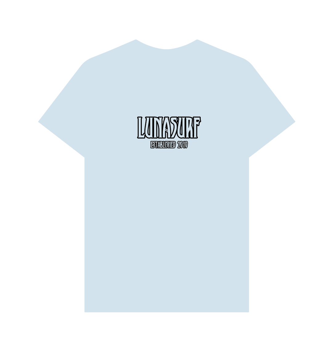 Sky Blue Printed T-shirt