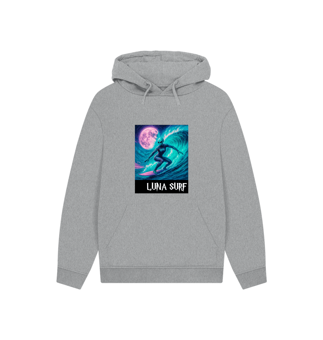 Athletic Grey Printed Hoody Front