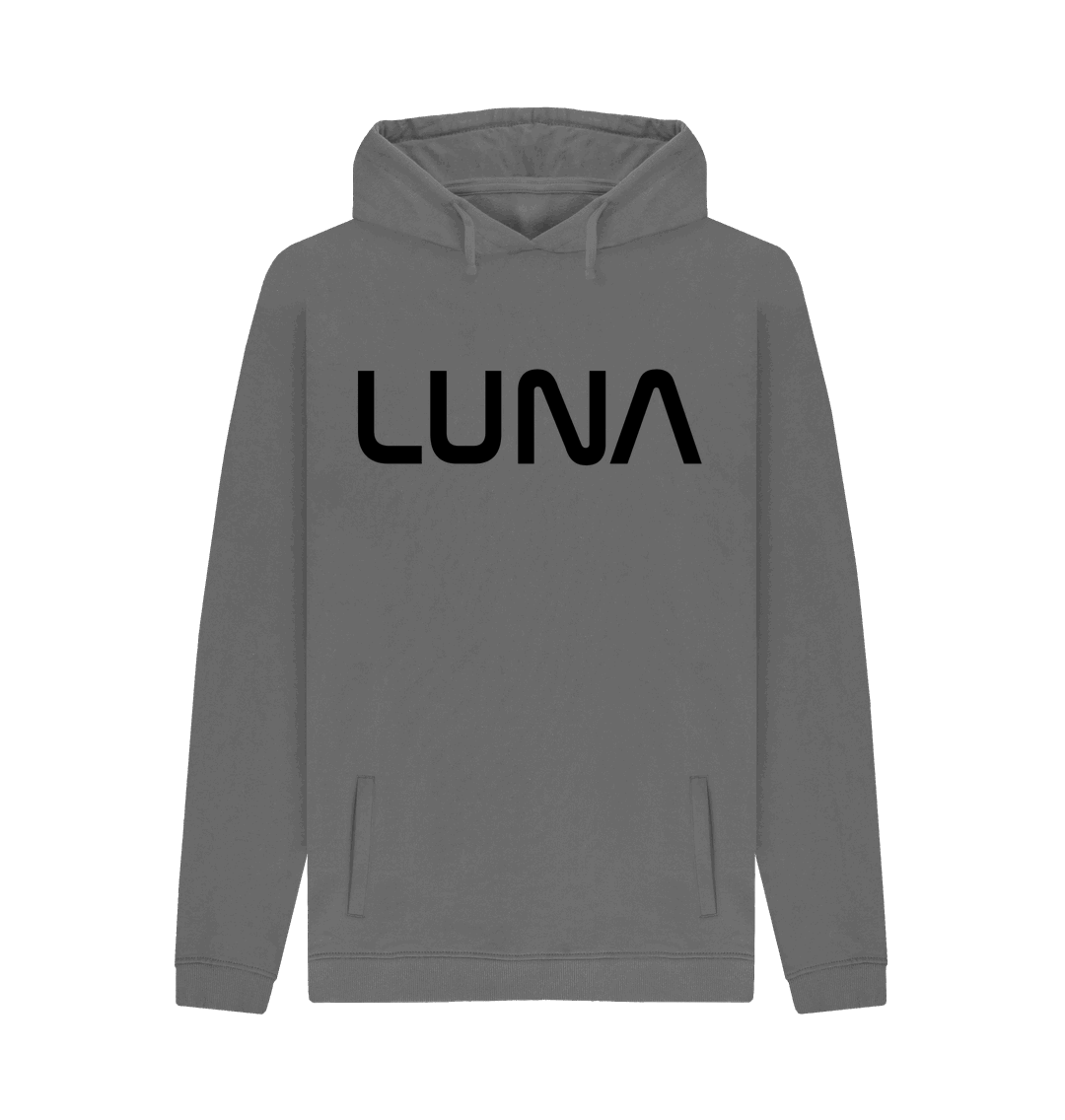 Slate Grey Mens Astro Hoodie