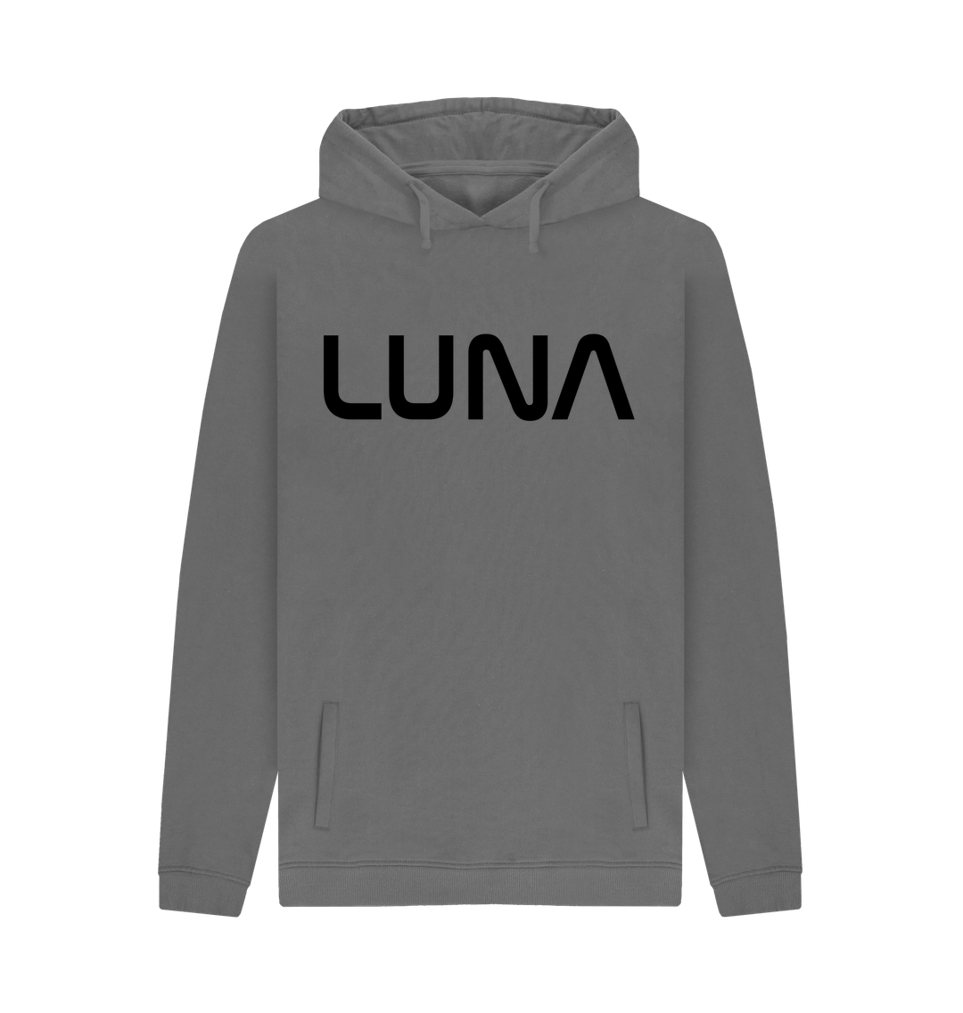 Slate Grey Printed Hoody Front