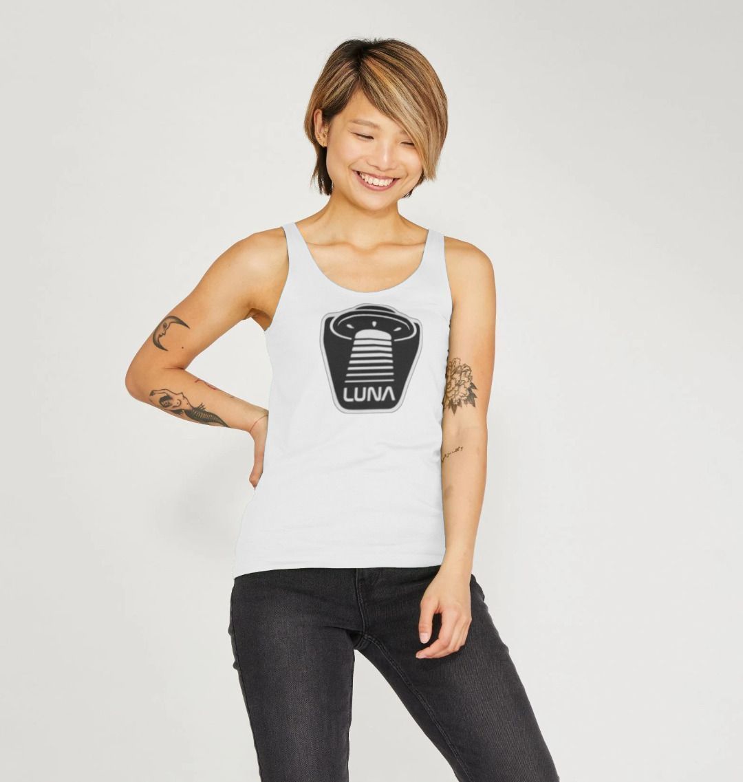 Womens Vest Top 'UFO Beam'