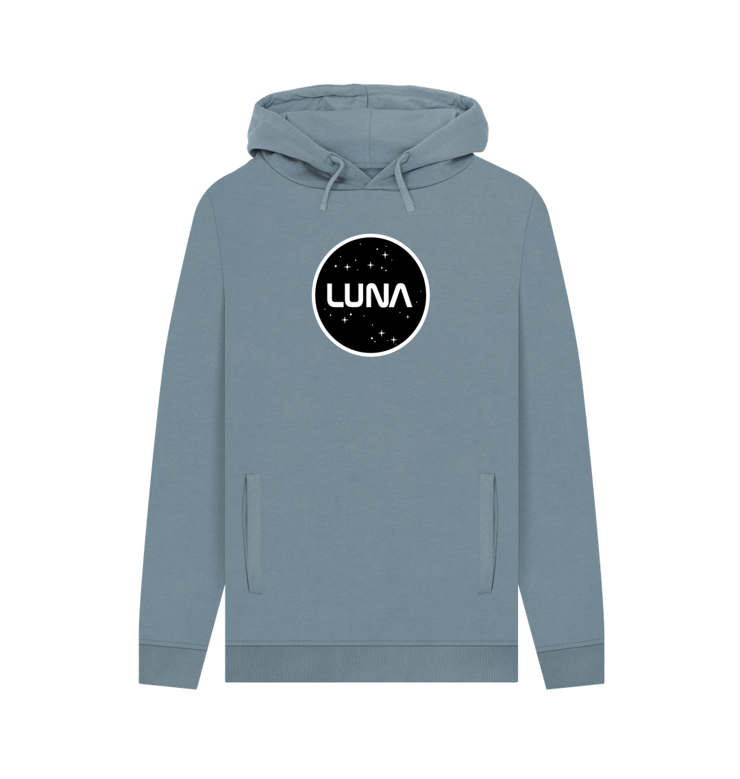 Stone Blue Mens Luna Constellation Hoodie