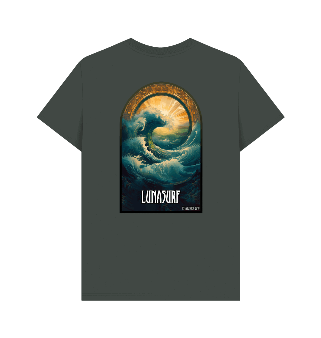 Dark Grey Printed T-shirt