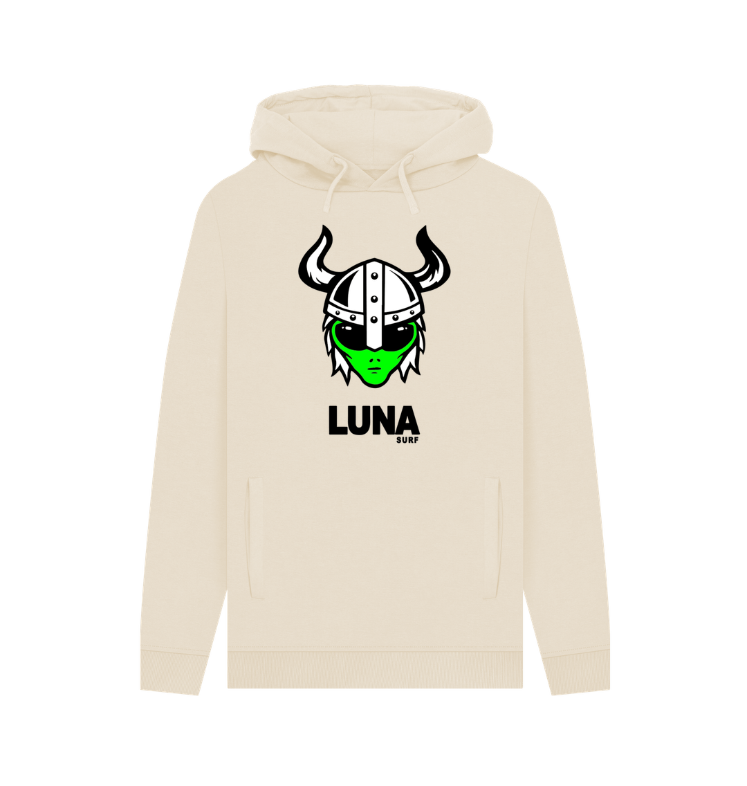 Oat Printed Hoody Front
