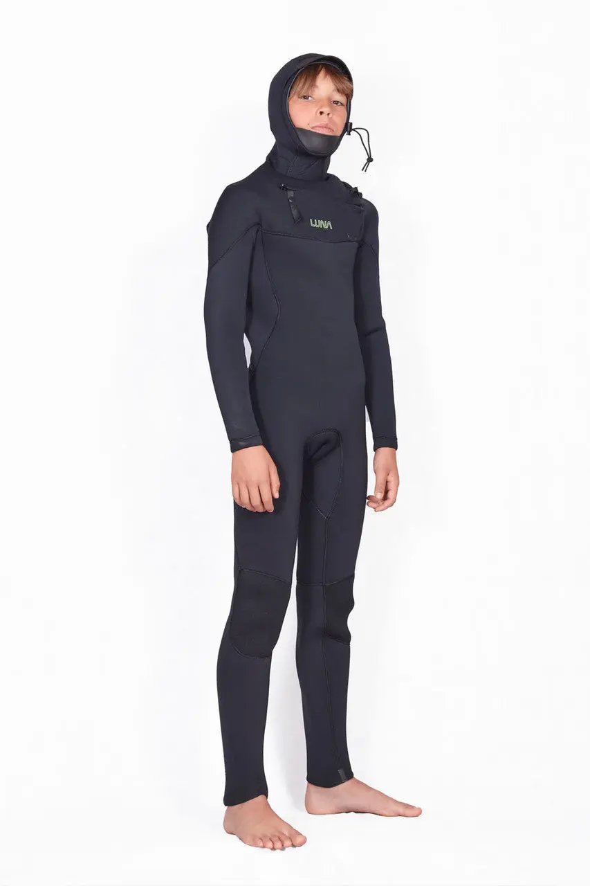 kids 6/4 hooded wetsuit