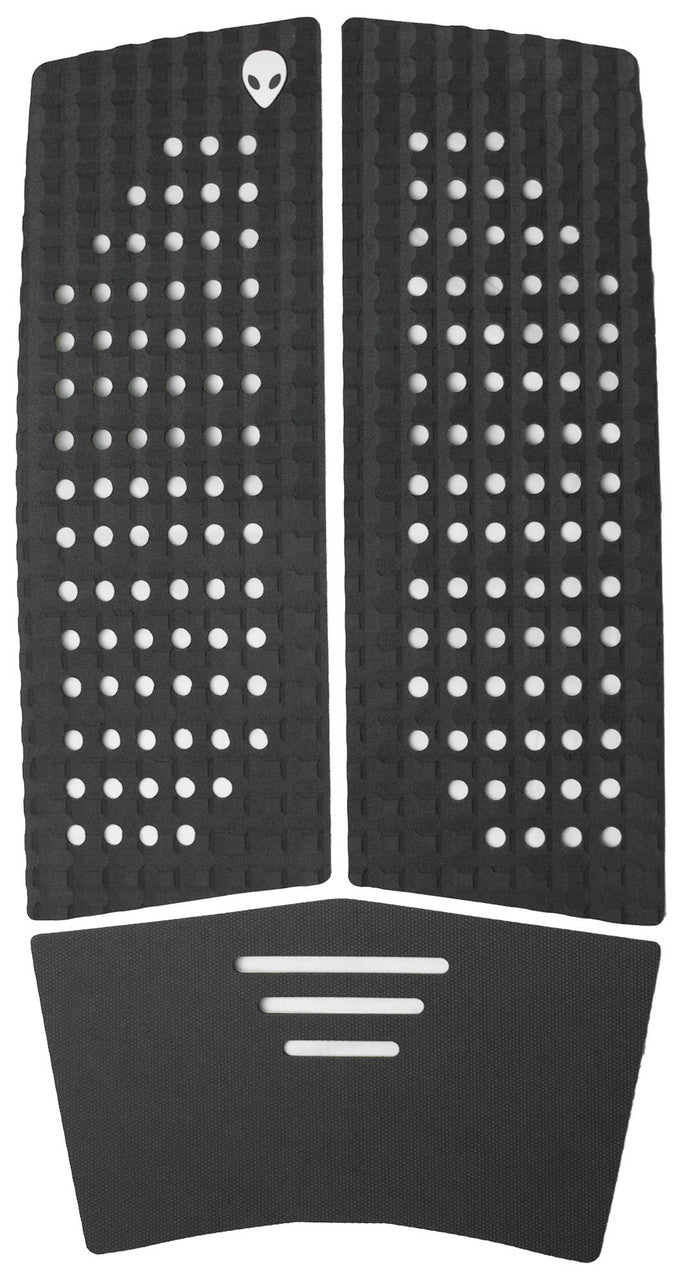 3 piece front foot pad charcoal grey