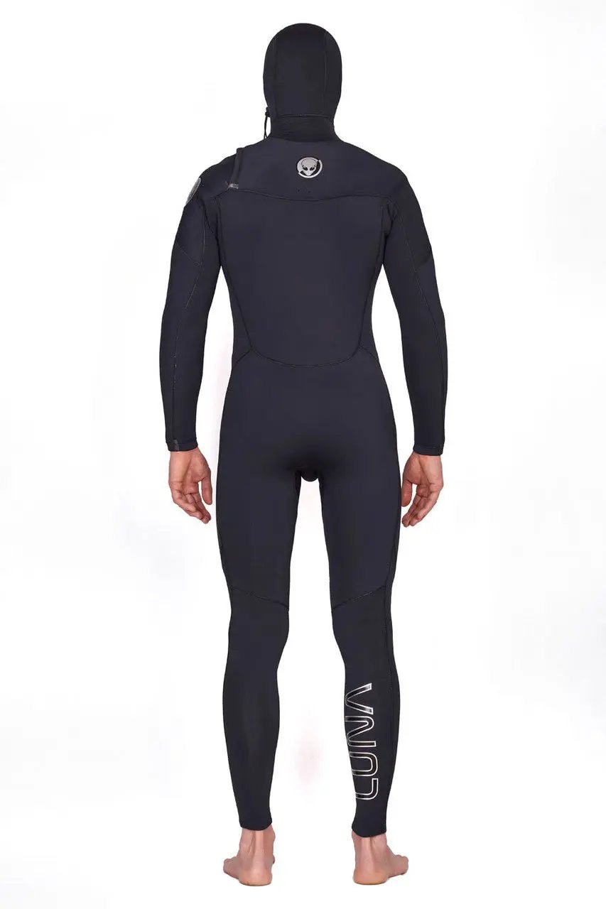 mens 4mm hooded wetsuit