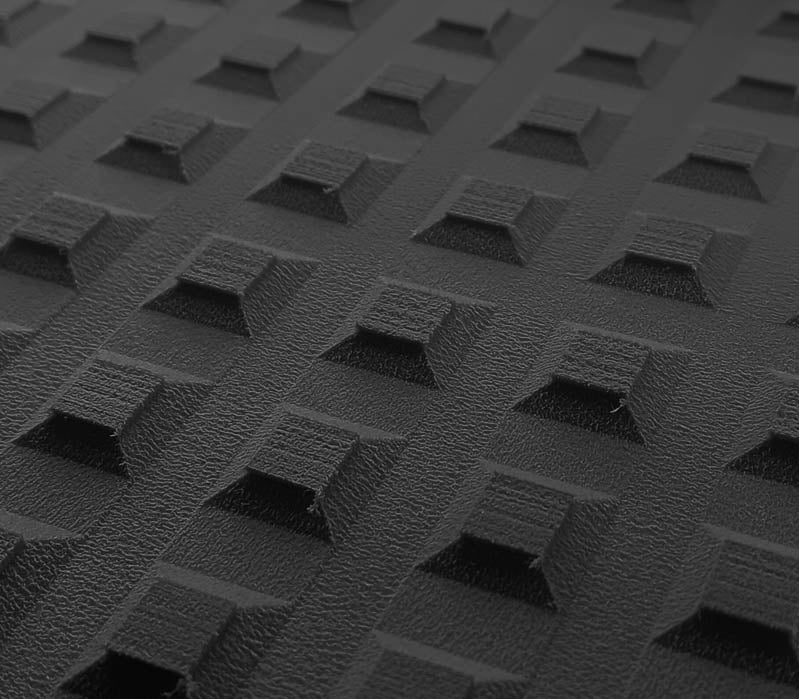 square groove traction pad