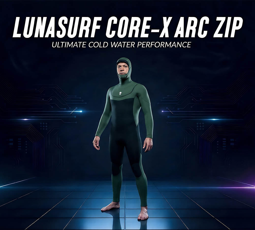 Lunasurf Core-X ARC-Zip Wetsuit: Built to Surf Longer in Cold Water