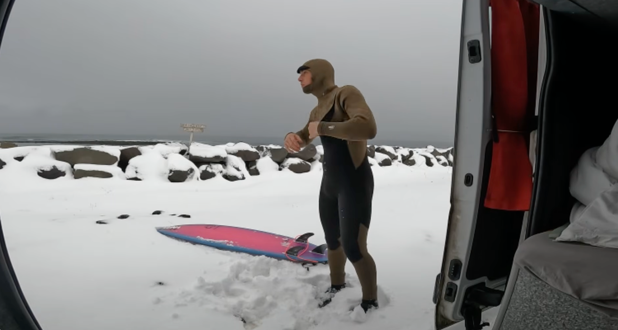 Lunasurf Core-X 6/4 ARC-Zip Hooded Yamamoto Winter Wetsuit