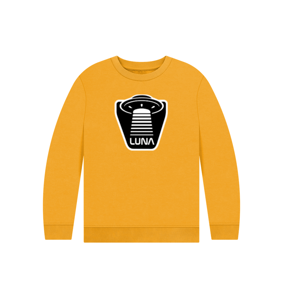 Mustard Kids 'UFO BEAMED' Sweater