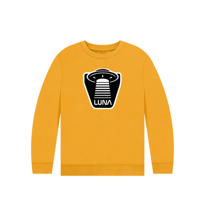 Mustard Kids 'UFO BEAMED' Sweater