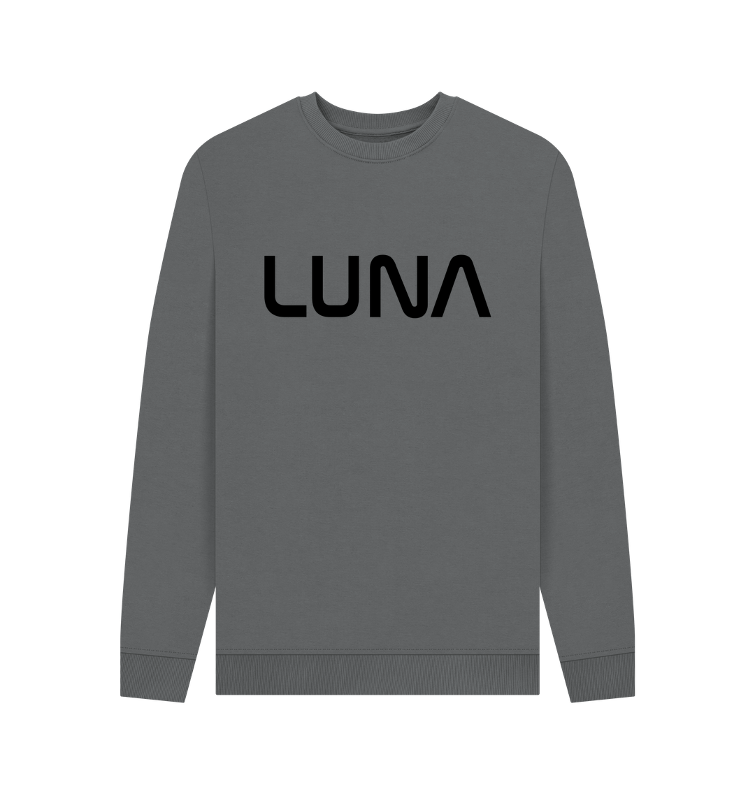 Slate Grey Mens LUNA Sweater