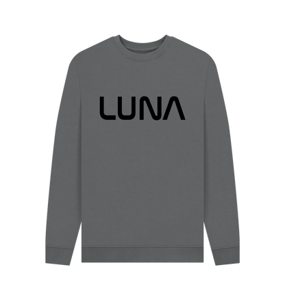 Slate Grey Mens LUNA Sweater