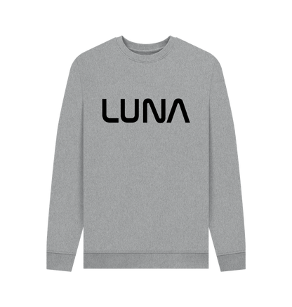 Light Heather Mens LUNA Sweater