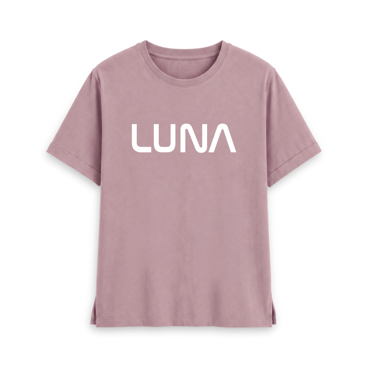 Mauve Printed T-shirt Front