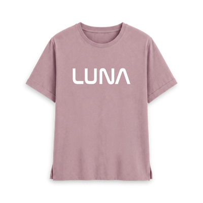 Mauve Printed T-shirt Front