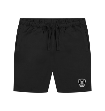 Black Mens UFO Beamed Shorts