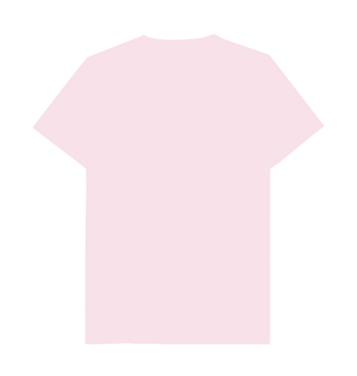 Pink Mens Astro Tee White