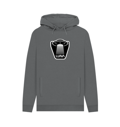 Slate Grey Mens UFO Beam Hoodie