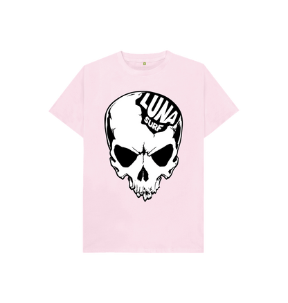 Pink Kids Alien Skull Tee