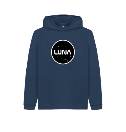 Navy Blue Kids Luna Constellation Hoodie