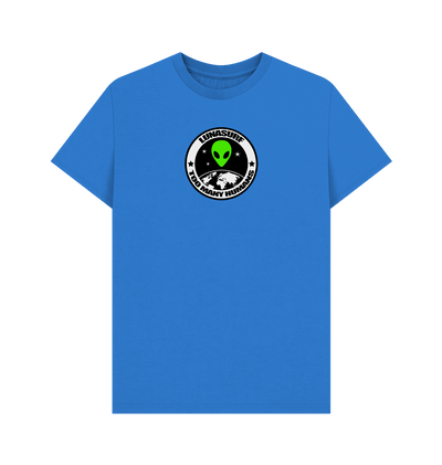 Bright Blue Printed T-shirt