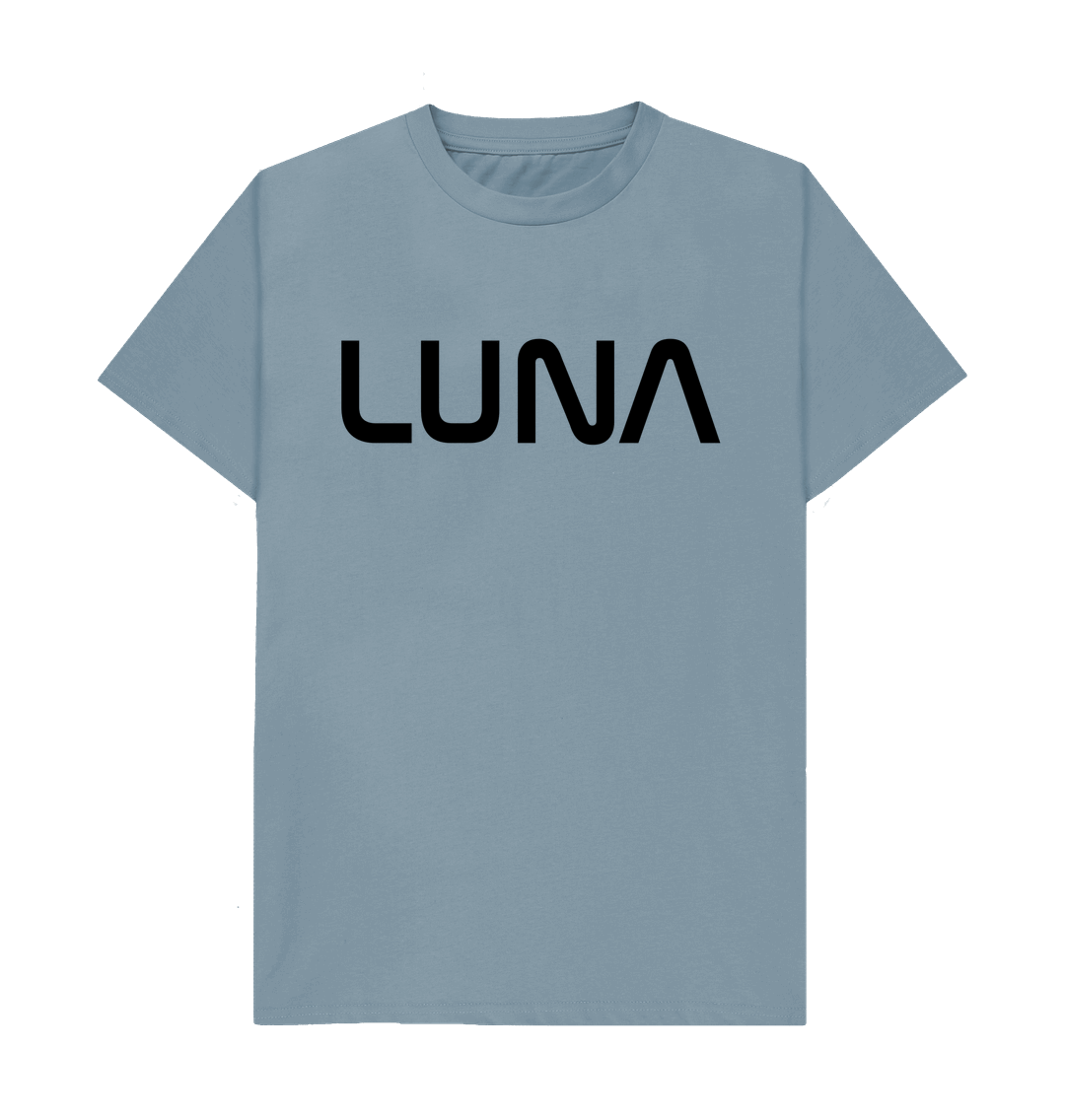 Stone Blue Mens Astro Tee Black