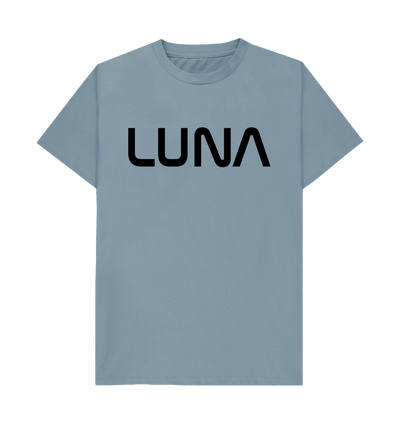 Stone Blue Mens Astro Tee Black