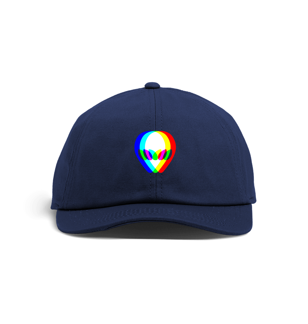 Oxford Navy Luna 3D Alien Baseball Cap