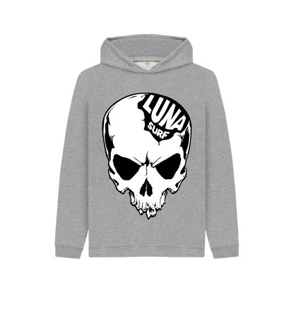 Athletic Grey Kids Alien Skull Hoodie