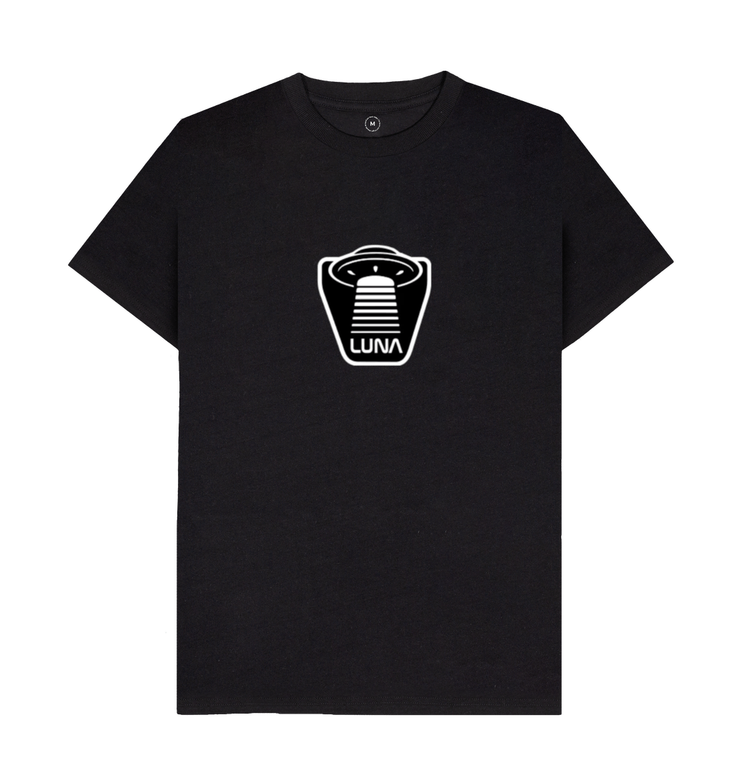 Black Mens Remill Beamed Tee